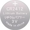 Kaeltsyn Batteria a bottone al litio CR2412 3V ad alta energia | Batterie CR2412 leggere e compatte, autoscarica bassa, ideali per elettronica ad alta energia e chiavi automobilistiche