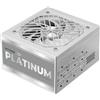 Mars Gaming MPT850 Alimentatore Full Modular 850W 80Plus Platinum | 12 Anni Garanzia, ATX 3.1 e PCIe 5.1 Ready, 92% Efficienza, DC-DC LLC SMD, Condensatori Giapponesi Toshin Kyogo 105°C, Bianco