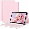 Vizbloc Custodia per tablet JJGJ TAB9 con tastiera antiurto con supporto