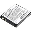 TCTK TECHTEK Batteria 740mAh compatibile con [Canon] PowerShot A2200, PowerShot A3000, A3000 IS, A3100, A3100 IS sostituisce NB-8L FBA
