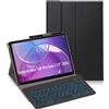 YHFZR Custodia con tastiera per tablet Lenovo Idea Tab Pro Gen 2 da 13 pollici 2026, QWERTZ tedesco, ultrasottile, con illuminazione a 7 colori, tastiera Bluetooth senza fili con custodia protettiva