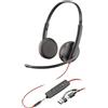 PLT Poly Headset Blackwire C3225 Stereo USB-C/A & 3,5 mm