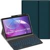 YHFZR Custodia con tastiera per tablet Lenovo Idea Tab Pro Gen 2 da 13 pollici 2026, QWERTZ tedesco, ultrasottile, con illuminazione a 7 colori, tastiera Bluetooth senza fili con custodia protettiva