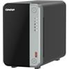 QNAP TS-262A-4G | 2-Bay 3,5-pollici + 2 x M.2, Intel Celeron N5095 (4C/4T), 4GB RAM (Max 16GB), 2.5GbE, 2x USB 3.2 Gen 2 + 2x USB 2.0, Tower NAS