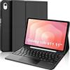 Tiiomioon Custodia con tastiera per Samsung Galaxy Tab S11 11 pollici 2025 | Custodia con tastiera per Samsung Tablet S11 (SM-X730/SM-X736B) con touchpad, custodia protettiva con portapenne, QWERTZ