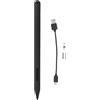 Ticfox Penna touch screen, ricaricabile, con sensore di pressione, connessione Bluetooth, supporto per inclinazione, penna per tablet, per istruzione, affari, presentazioni e scuola
