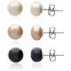 MAYUMI Set orecchini in argento e perle