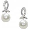 MAYUMI Orecchini con perle e diamanti