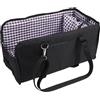 QCSTORE Console Seggiolino Auto per Cani Antiscivolo Portatile Console Centrale Antiscivolo Seggiolino Auto di Sicurezza per Cani da Viaggio con Imbottiture Morbide per di Piccola Taglia Bracciolo