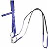 Fenteer Briglie per Cavallo Set Testiera Morso Redini con Imbottitura Antiscivolo Regolabile in PVC con Reggia Resistente Adatto per Maneggio Sessioni di, Array, Color to 9