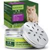 Sobirdos Diffusore Gel Calmante per Gatti, 120ml Senza Elettricità, 60 Giorni Durata, Coperchio Regolabile, Sicuro per Gatti Domestici e Multi-Gatto (Viola, M)