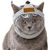 Generico Casco per gatto da toelettatura Maschera Anti-Trasparente Traspirante Per | Maschera Toelettatura Gatti Bagno, Taglio Unghie, Visite Veterinarie, Recupero e Doccia, Animali