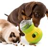 CYBERNOVA Giocattolo interattivo a rompicapo per gatti e cani di piccola taglia | distributore di croccantini oscillante, alimentatore lento, che stimola l'istinto e l'intelligenza di gatti e cani