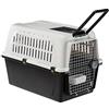 Ferplast Trasportino per cani di taglia media ATLAS 50, Box per Trasporto Cani, Porta in acciaio plasticato, Sistema di chiusura di sicurezza, Griglie per l'aerazione, 55,5 x 81 x h 60 cm.