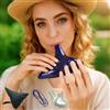 Generic Ocarina a 12 fori, tono in do alto, con borsa e corda, piccolo strumento di ocarina con espositore ideale per feste, bomboniere, regalo