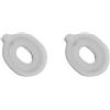 KSJOAIDDE 2 set di guide valvola strumento musicale parte guida guarnizione riparazione accessori E piatto 17x24,4 mm