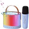 Generic Mini macchina per karaoke, macchina per karaoke portatile Set di | Attrezzatura stereo per karaoke con altoparlante per