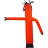 RUETERY Skydancer - Dancer gonfiabile da 2,4 m, con ventilatore da 550 W, 230 V, poliestere 190D, tubo pubblicitario oscillante, per pubblicità, negozi, eventi, fiere, all'aperto (rosso/nero)