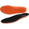 riemot Solette Scarpe Uomo Donna,Soletta Sportive per Assorbimento Degli Urti e Ammortizzazione,Solette Memory Foam Supporto Arco Suole Scarpe,Inserti per Scarpa Traspirante di Ricambio,Nero,40 EU