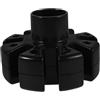 Lurrose Piastra Centrale per ombrellone da Giardino, Ricambio per 8 Stecche, mozzo Scorrevole per ombrellone con Diametro Interno di 40 mm, Supporto per da Giardino per Esterni, Cortile e terrazza.