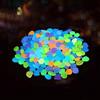 Generic 100 ciottoli luminosi luminosi per decorazione esterna, giardino, prato, cortile, passerella, acquario (MIX1)