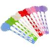 OISE ART STORE Trade Shop - 3 Pz Paletta Abbattimosche Abbatti Mosche Scaccia Insetti Colori Assortiti 43 Cm