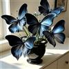 DSRTYHF Farfalla Bellissima Varietà di Hosta, Decorazione Naturale per Il Giardino-8Bulbi-f