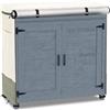 Osileyo Copertura per armadio da esterno con cerniera divisa, resistente, 600D, impermeabile, anti-UV, protezione per tutte le intemperie, 100,6 x 48,3 x 91,4 cm, beige