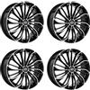 Oxigin 4 Cerchi Oxigin 29 Oxsoul 8.0x19 ET32 5x112 SWFP per VW Arteon Beetle Golf VII I