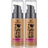 Essence Cosmetics Fondotinta I Love Flawless Skin, Lunga Durata, Opacizzante, Risultato Istantaneo, Opaca, 30 ml (Confezione da 2)