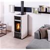KLOVER - Termostufa a LEGNA IDRO Kw.14,1 Solo Riscaldamento 5 Stelle BELVEDERE 20s Classe A+ Vari Colori