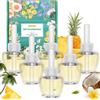 SCENTORINI Ricarica profumata, fragranza hawaiana, 6 x 19 ml | Compatibile con Air Wick e Glade, ricarica per deodorante per ambienti, olio profumato