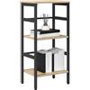 vidaXL Libreria 2 livelli 40 x 29,5 x 81 cm Legno ingegnerizzato
