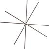 KONTONTY 4 Pezzi Filo di Tungsteno per Forno Ceramica Resistenza Termica per Cottura Gioielli e Strumenti Ceramici Spessore Tagliato Supporta