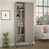 Indomita Libreria con Anta Jedda 80,6x191 Colore Tortora
