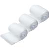Lalieffacely 3 Pezzi Tappeto Neve Finta, 40 x 150cm Neve Finta per Decorazioni, Neve Finta per Villaggio Natalizio per Decorazioni Albero di Natale Decorazione Invernale (Grey)