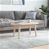 ROMHZKS Piano in legno di pino massiccio, ovale, 60 x 30 x 2,5 cm, non trattato, durevole, versatile, come tavolino da caffè, tavolino consolle, comodino