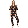 Trendyol Anthracite Teddy Bear Printed Knitted Pajamas Completo Pigiama Donna (Pacco da 1)