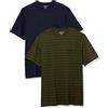 Amazon Essentials Uomo T-Shirt Girocollo con Tasca a Maniche Corte