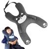 Yitzld Cuscino Da Viaggio, Poggiatesta Per Auto A Forma Di H Ultra Morbido | Cuscino Auto Portatile Per Bambini, Cuscino Cervicale Da Viaggio Con Maniglie Per Viaggi Di Vacanza Per Bambini