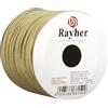 RAYHER HOBBY 5116031 Cavo di Carta con Filo, 2 mm, Rotolo 25 m, Ecru