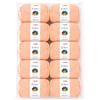 Stafil Colors Set da 10 Gomitoli Colore corallo - 10 Gomitoli da 50 g (500 g Totali) - Lana Acrilica per Uncinetto, Maglia, Amigurumi, Crochet e Lavori Creativi