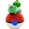 Teknofun - Licenza ufficiale Pokemon - Sveglia Bulbasaur Light - Verde, Rosso e Bianco - Funziona con batterie (3x AAA) - Per bambini, collezionisti - Dai 6 anni - 811367
