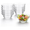 Romon Verrines En Verre, Set Da 10 Ciotole Rotonde Trasparenti Da 6cm, Mini Ciotole In Vetro Versatili Per Salse, Condimenti E Ingredienti Da Cucina
