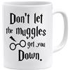 Acen Merchandise Sconosciuto Dont Let The Muggles Get You Down Tazza in Ceramica, Bianco, 311,8 Gram