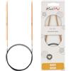 KnitPro Basix - Ferri circolari fissi in Legno di faggio, 150 cm, 3,00 mm
