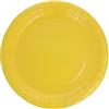 Graziano PIATTI GRANDI BIO GIALLO 23 cm - 15 PZ - MONOUSO ECOLOGICI - IDEALI PER FESTE E BUFFET