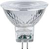 Paulmann 28979 Riflettore LED standard 12V GU5,3 12V 6,5W 530lm 50 mm argentato vetro 2700K - bianco caldo lampadina