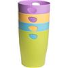 Exacompta Confezione da 8 Cestini ECOBIN Pop N'Co Assortiti Vivace