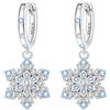 CYMYSS Orecchini Donna Pendenti Orecchini Donna Argento 925 Pendenti Orecchini Pendenti Donna Orecchini Anallergici Donna Orecchini Pendenti Argento Earrings for Women